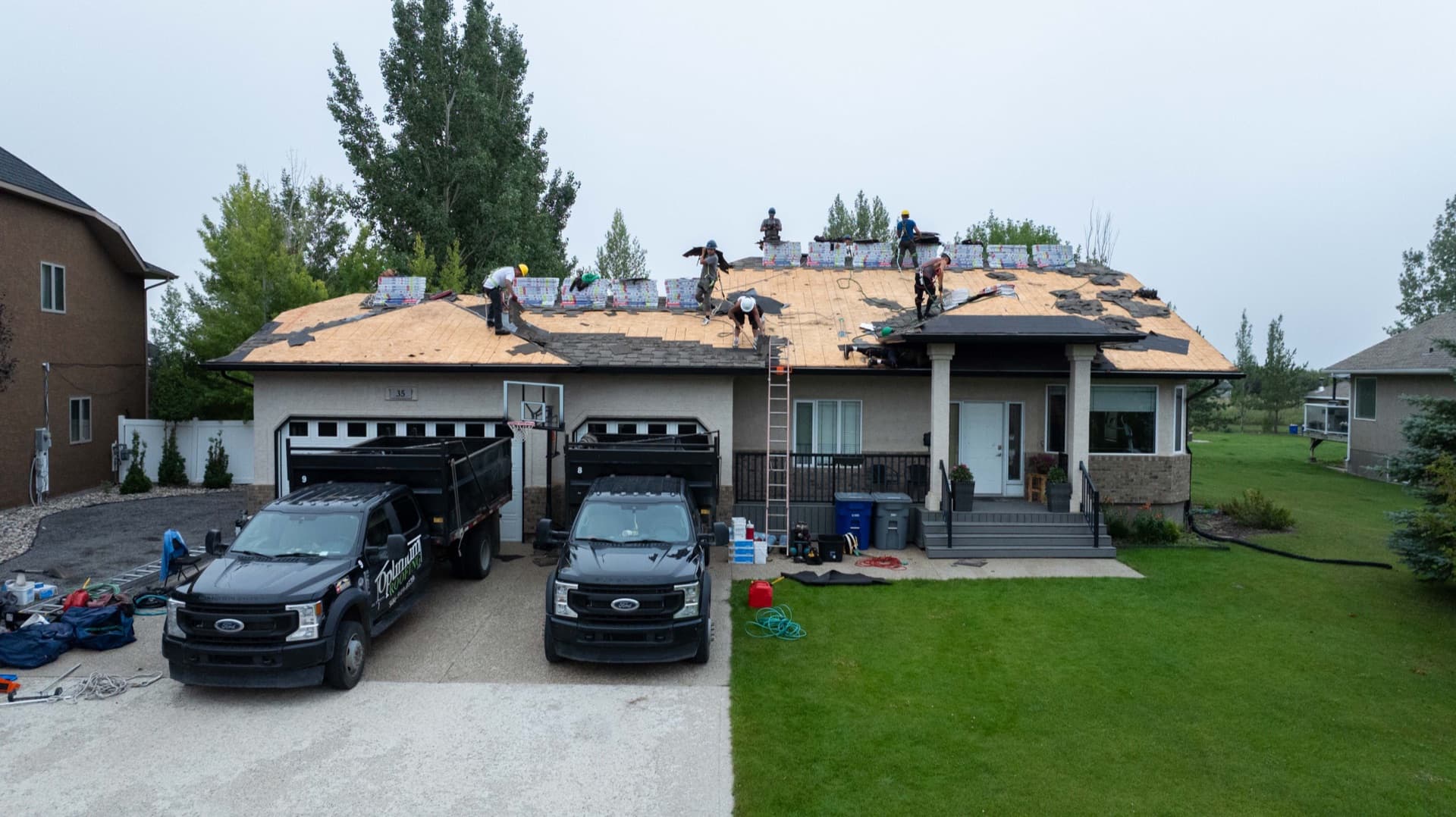 Shingle roofing project 17