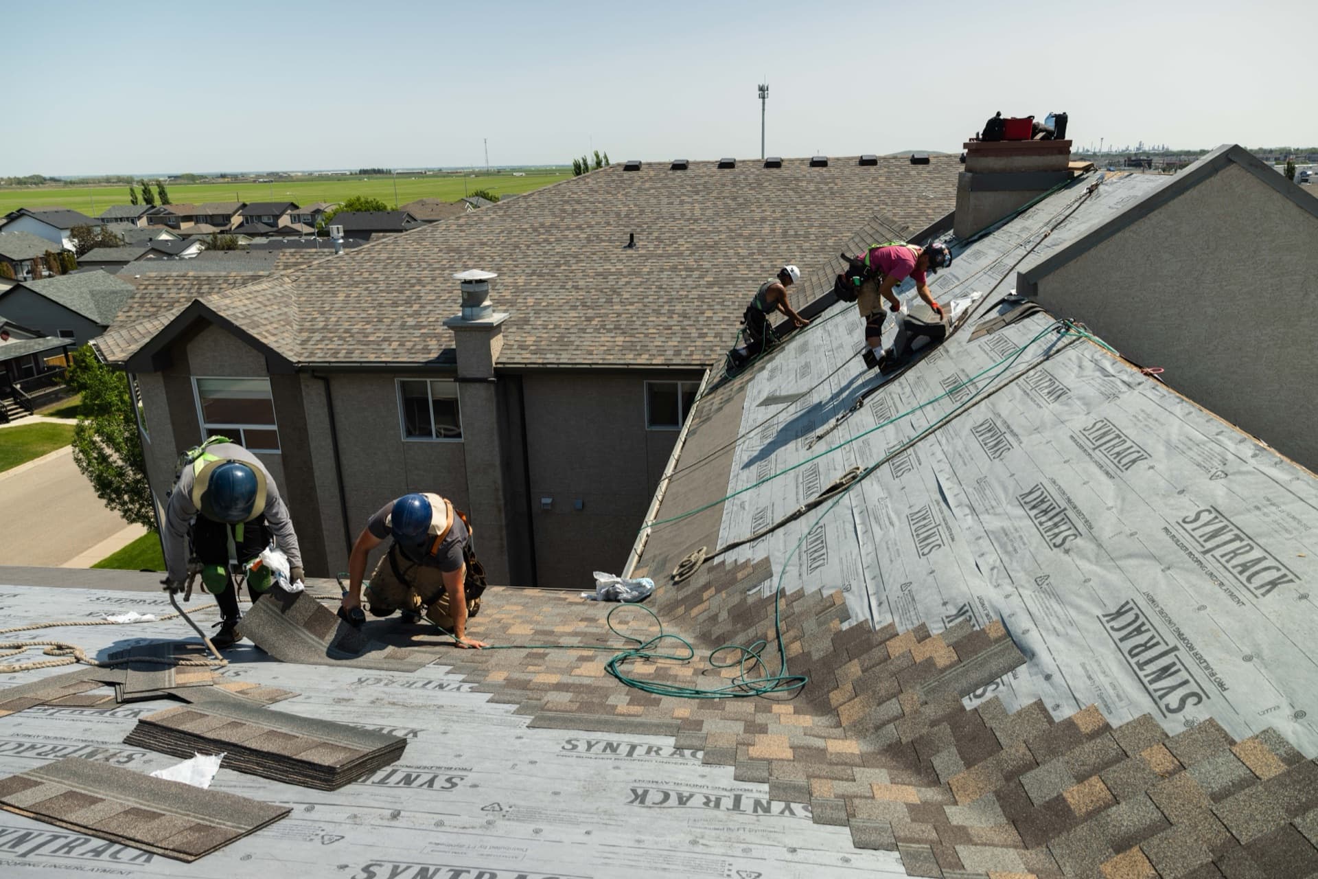 Nicurity Apartments roof detail