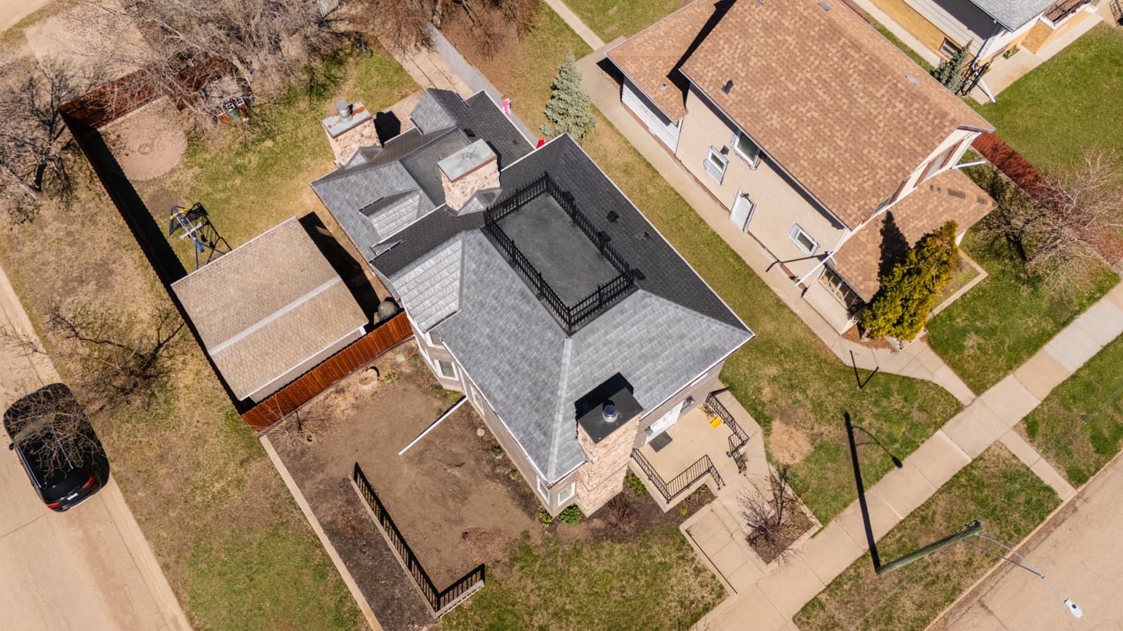 Euroshield rubber roof in Regina