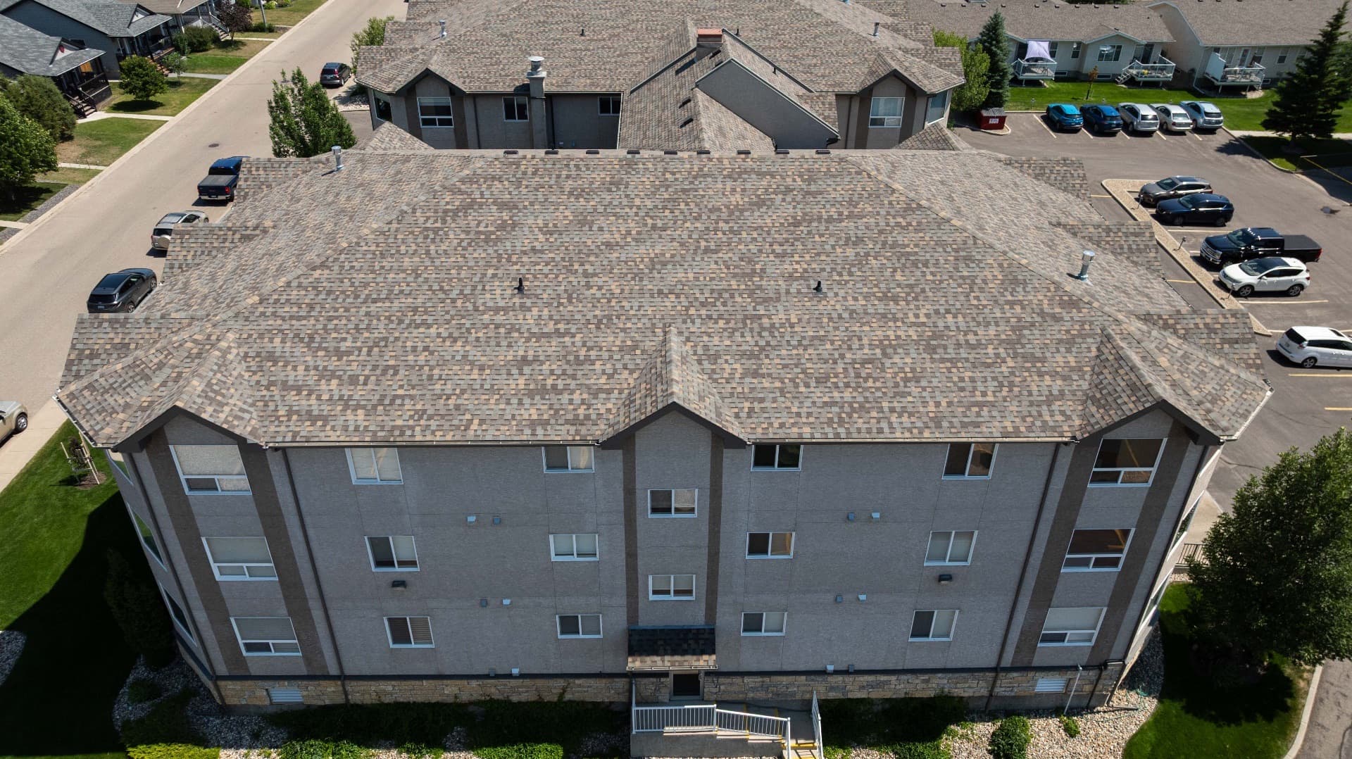 Shingle roofing project