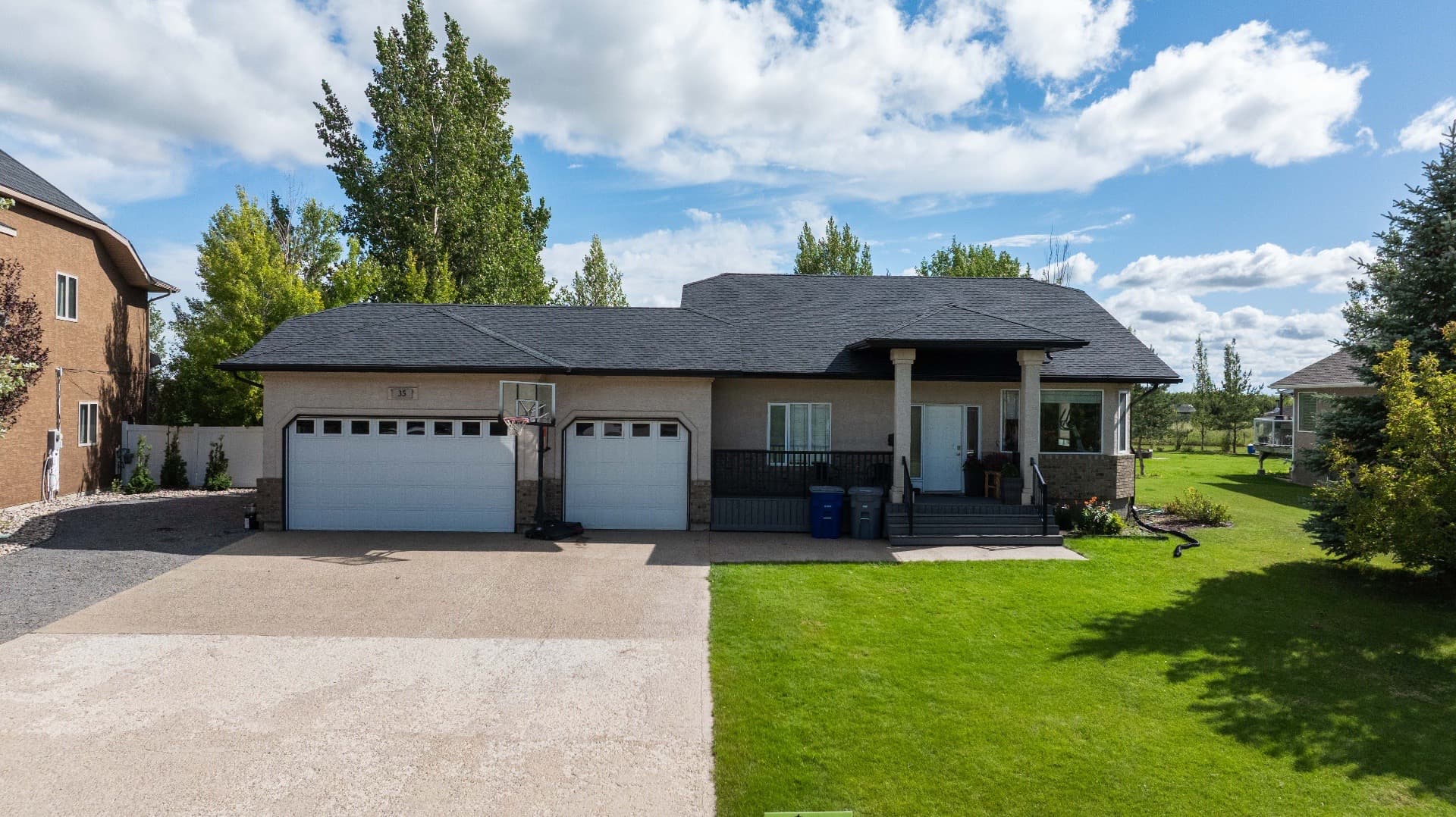 Professional roofing installation by Optimum Roofing team